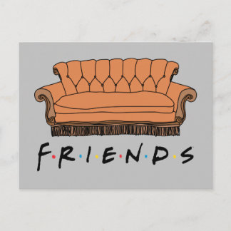 FRIENDS™ Couch Einladungspostkarte