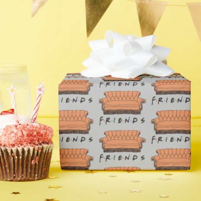 FRIENDS™ Couch Geschenkpapier (Geburtstagsparty)