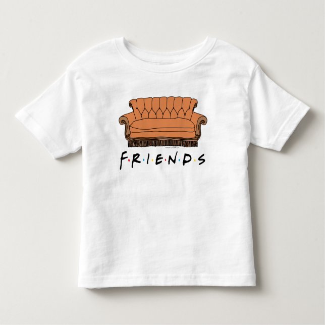 FRIENDS™ Couch Kleinkind T-shirt (Vorderseite)