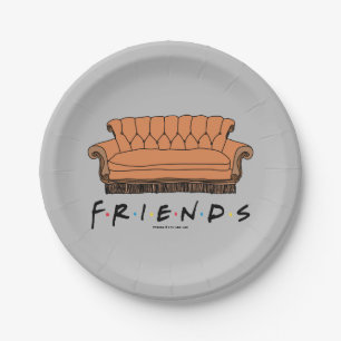 FRIENDS™ Couch Pappteller