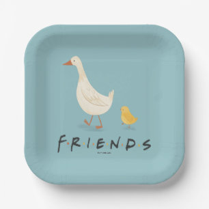FRIENDS™   Das Küken und die Ente Pappteller