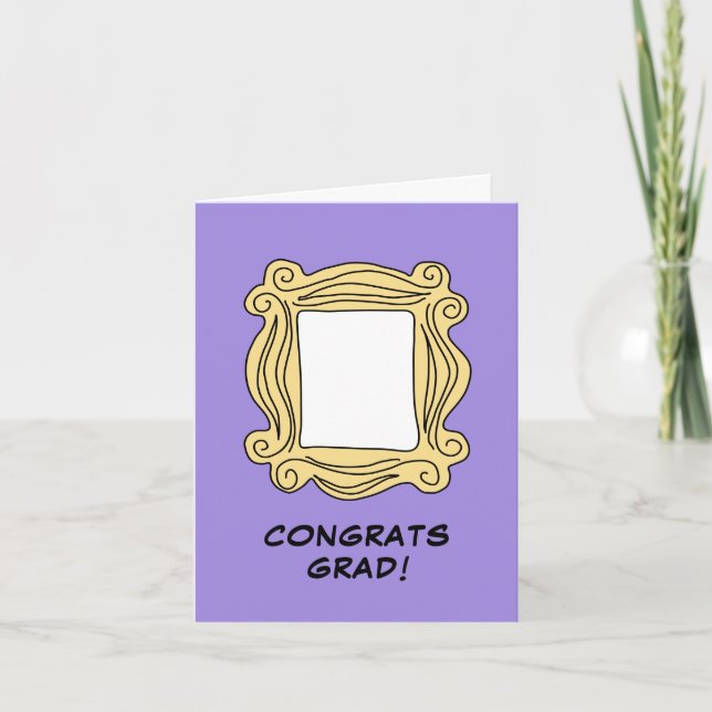 FRIENDS™ das mit dem Abschluss Karte (Vorderseite)