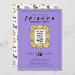 FRIENDS™ | Der mit dem 40. Geburtstag Einladung<br><div class="desc">Feiern Sie Ihren Geburtstag mit FRIENDS™. Personalisieren Sie diese ikonische FRIENDS™ Geburtstagseinladung,  indem Sie alle Ihre Party-Details hinzufügen!</div>