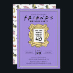 FRIENDS™ | Der mit dem 40. Geburtstag Einladung<br><div class="desc">Feiern Sie Ihren Geburtstag mit FRIENDS™. Personalisieren Sie diese ikonische FRIENDS™ Geburtstagseinladung,  indem Sie alle Ihre Party-Details hinzufügen!</div>