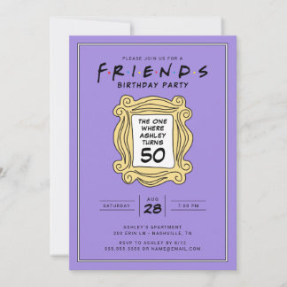 FRIENDS™ | Der mit dem 50. Geburtstag Einladung