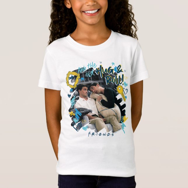 FRIENDS™ | Die alte Umarmung und Rolle T-Shirt (Vorderseite)