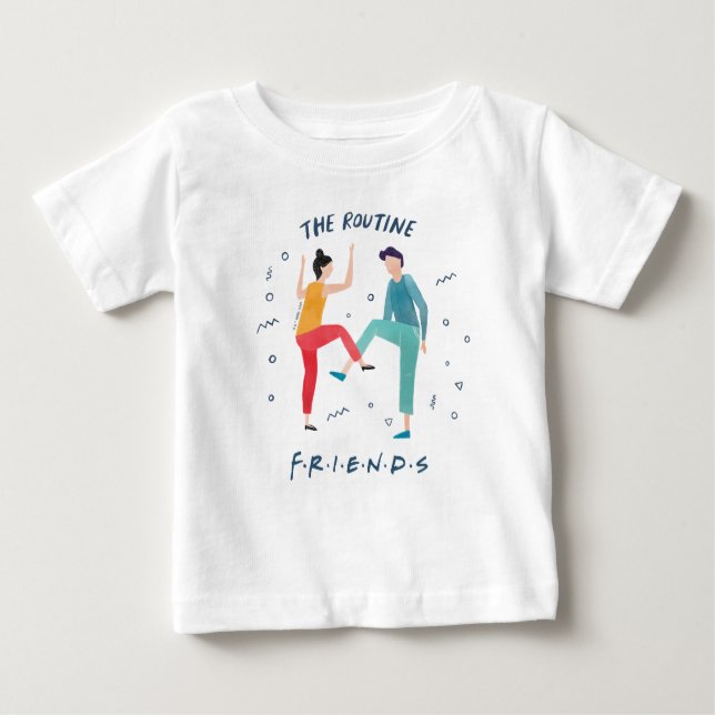 FRIENDS™ | Die Routine Baby T-shirt (Vorderseite)