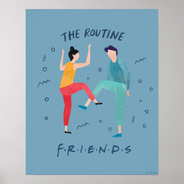 FRIENDS™ | Die Routine Poster (Vorne)