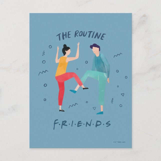 FRIENDS™ | Die Routine Postkarte (Vorderseite)