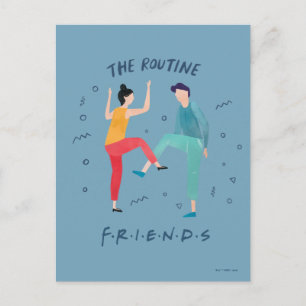 FRIENDS™   Die Routine Postkarte