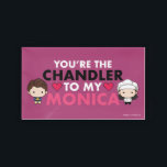 FRIENDS™ | Du bist der Chandler für meine Monica Acryl Tablett<br><div class="desc">Feiern Sie die ikonische Beziehung zwischen Chandler und Monica mit dem FRIENDS™ "You're the Chandler to My Monica" Design. Dieses spielerische und herzliche Design vereint den Spaß und die Wärme eines der beliebtesten Paare der Show. Ideal für FRIENDS™-Fans, fügt es jedem Produkt eine nostalgische und lustige Touch hinzu, von der...</div>