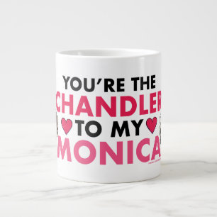 FRIENDS™ Du bist der Chandler für meine Monica Jumbo-Tasse