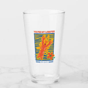FRIENDS™   Du bist mein Hummer Vibrant Graphic Glas
