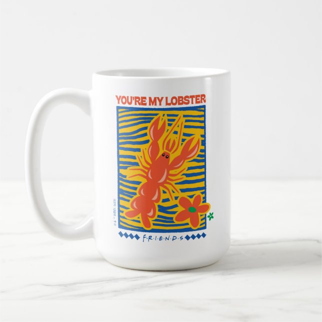 FRIENDS™ | Du bist mein Hummer Vibrant Graphic Kaffeetasse (Links)