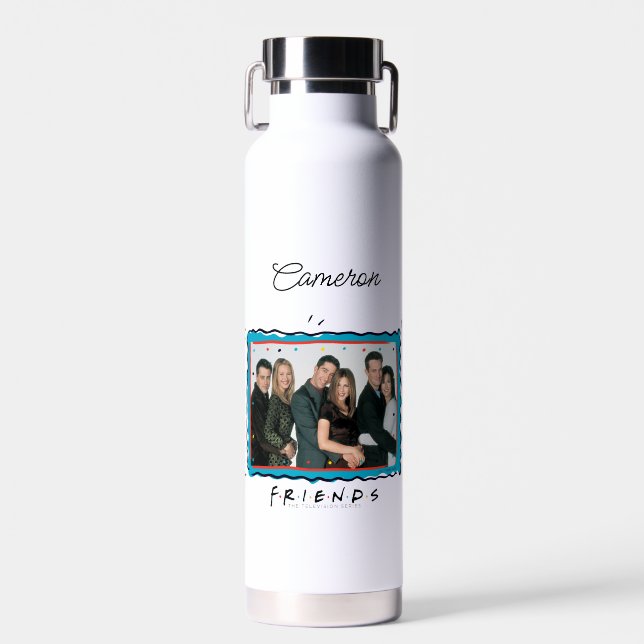 FRIENDS™ | Ehepaare | Name hinzufügen Trinkflasche (Vorne)