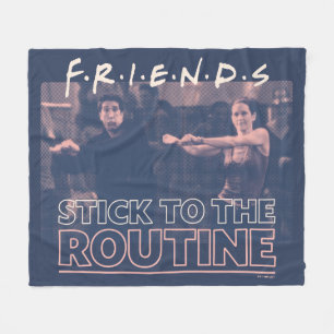 FRIENDS™   Einhaltung der Routine Fleecedecke