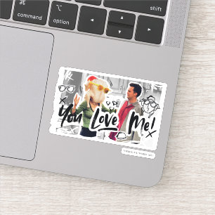 FRIENDS™   Erntedank Türkei Leiter Monica Aufkleber