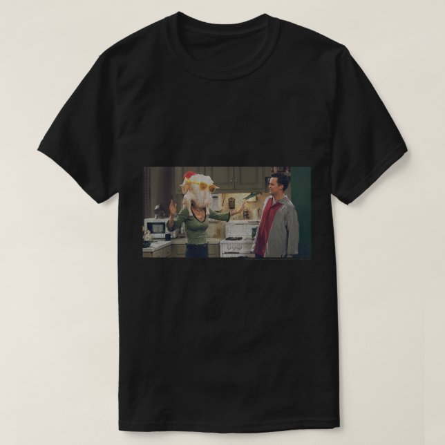 Friends Erntedank Türkei Leiter Monica Portrait T-Shirt (Design vorne)
