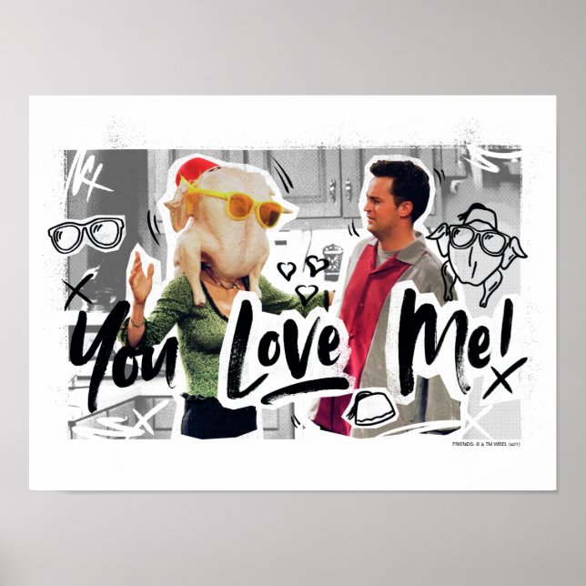 FRIENDS™ | Erntedank Türkei Leiter Monica Poster (Vorne)