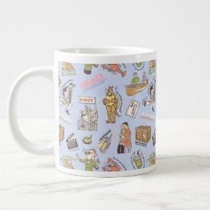 FRIENDS™ Farbpattern Cartoon Jumbo-Tasse