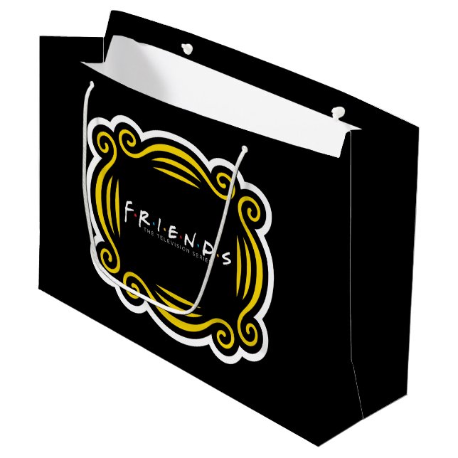 FRIENDS™ Fernsehserie Große Geschenktüte (Vorderseite Schrägansicht)