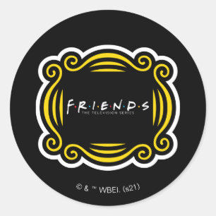 FRIENDS™ Fernsehserie Runder Aufkleber