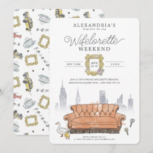 FRIENDS™    Fling After the Ring Junggesellinnenab Einladung