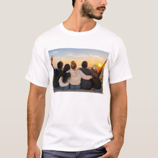 Friends Forever – Best Friends Group Photo Design T-Shirt