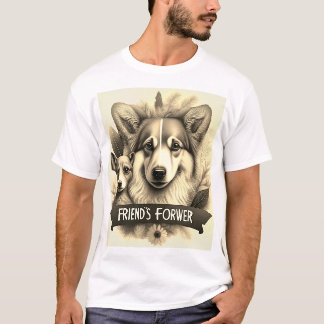 Friends Forever T - Shirt Design (Vorderseite)