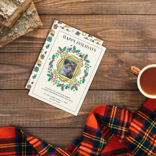 FRIENDS™ Foto Weihnachtskarte Einladung