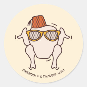 FRIENDS™ Freundschaften Runder Aufkleber