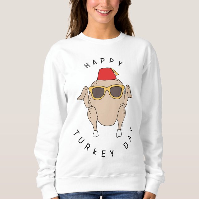 FRIENDS™ | Frohen Truthahntag Sweatshirt (Vorderseite)