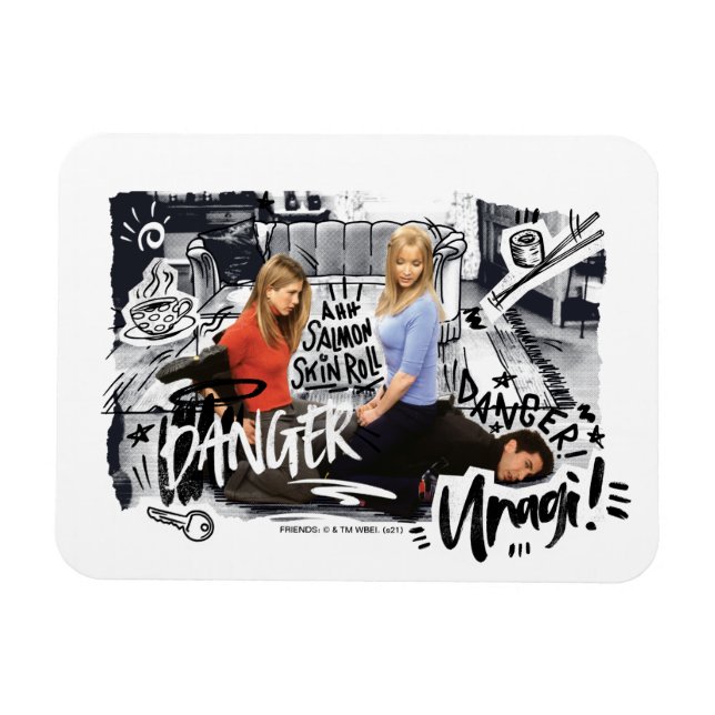 FRIENDS™ | Gefahr! Unagi! Magnet (Horizontal)