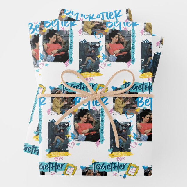 FRIENDS™ | Gemeinsam besser Geschenkpapier Set (Beispiel)