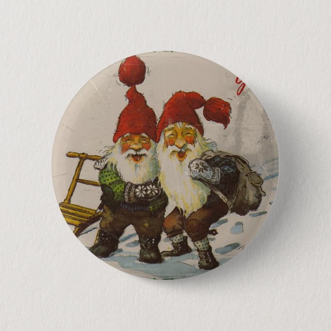 Friends Gnome Button (Vorderseite)