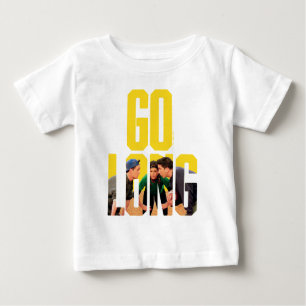 FRIENDS™   Go Long Zitat Baby T-shirt