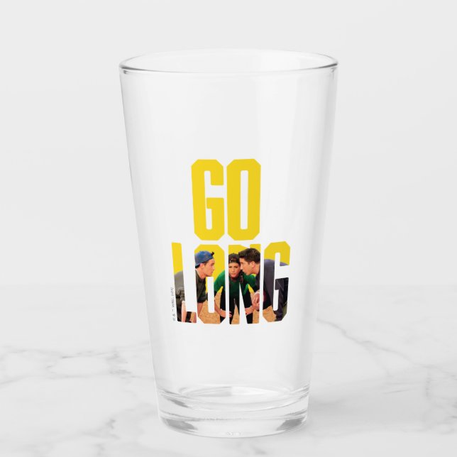 FRIENDS™ | Go Long Zitat Glas (Vorderseite)