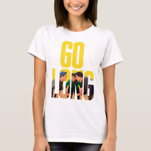 FRIENDS™ Go Long Zitat T-Shirt