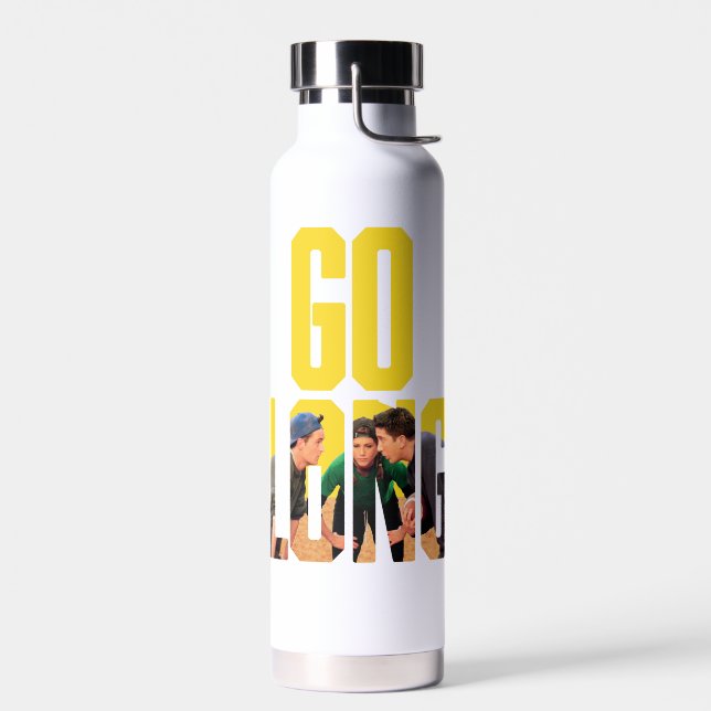 FRIENDS™ | Go Long Zitat Trinkflasche (Links)