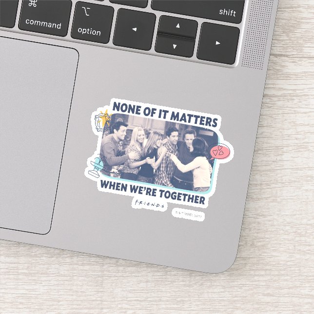 FRIENDS™ | Group Hug Aufkleber (Detail)