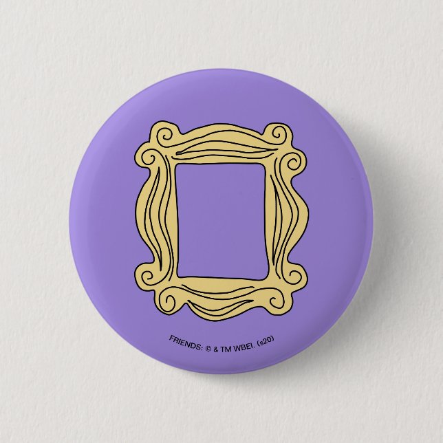 FRIENDS™ | Guckloch-Rahmen Button (Vorderseite)