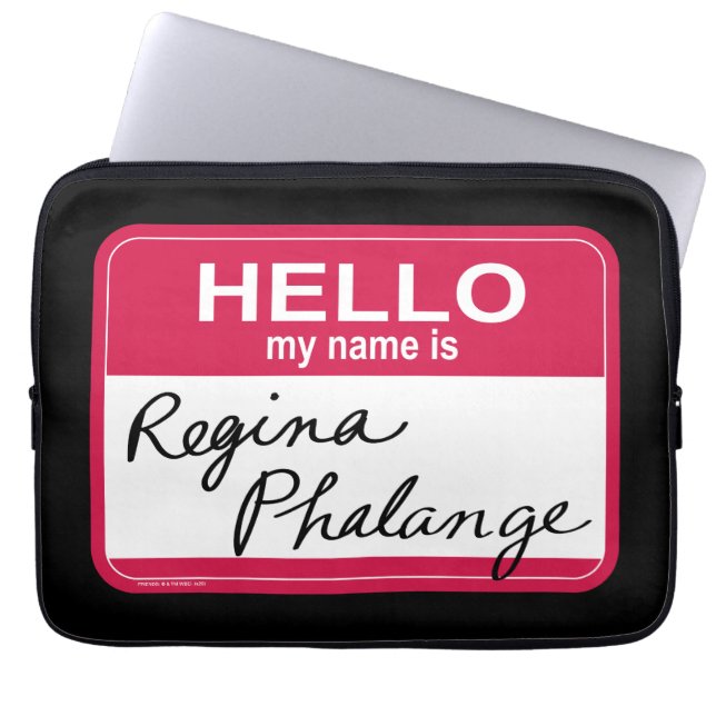 FRIENDS™ | Hallo Mein Name ist Regina Phalange Laptopschutzhülle (Vorderseite)