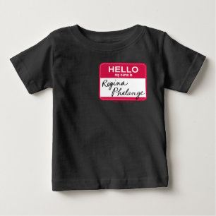 FRIENDS™ Hello My Name is Regina Phalange Baby T-shirt