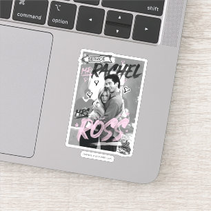 FRIENDS™   Herr Rachel & Frau Ross Aufkleber