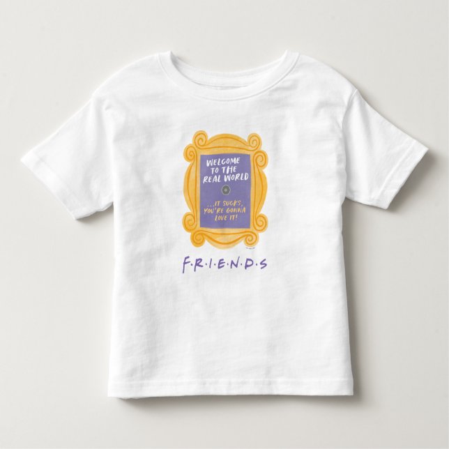 FRIENDS™ | Herzlich willkommen beim Zitat aus der  Kleinkind T-shirt (Vorderseite)