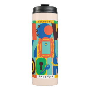 FRIENDS™   How You Doin' - Lebendige Grafik Thermosbecher