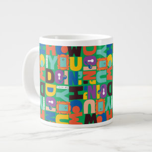 FRIENDS™ How You Doin' Lebendiges Muster Jumbo-Tasse