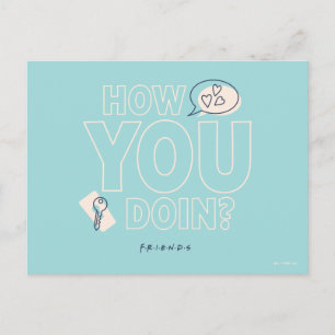 FRIENDS™ How You Doin? Postkarte