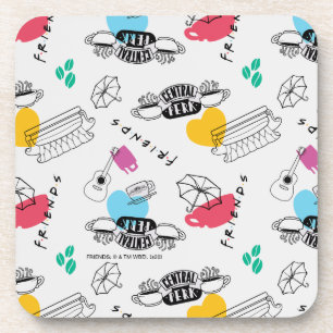 FRIENDS™   Icon Pattern Getränkeuntersetzer