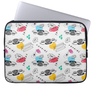 FRIENDS™   Icon Pattern Laptopschutzhülle